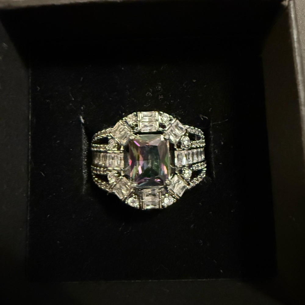 Bomb Party June 2025 Never Ending Glamour Alexandrite on Hematite NEW size 8